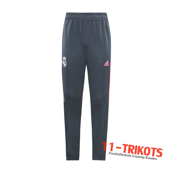 Pantalones Entrenamiento Real Madrid Gris 2020 2021