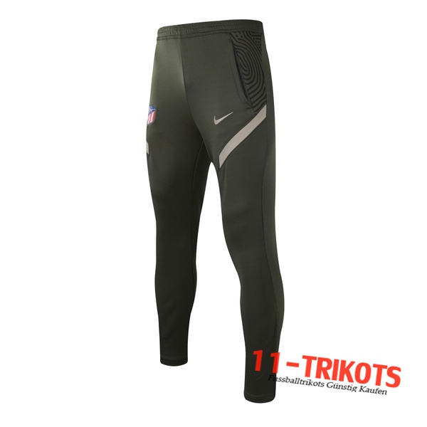 Pantalones Entrenamiento Atletico Madrid Verde 2020 2021