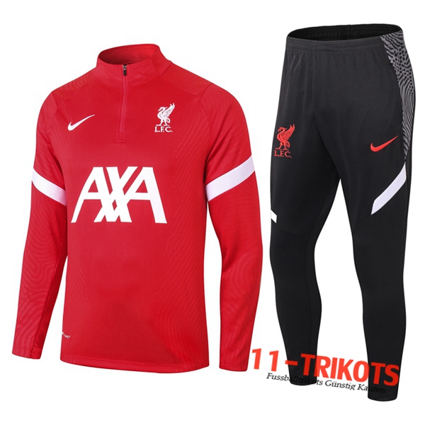 FC Liverpool Trainingsanzug Rot 2020 2021 | 11-trikots
