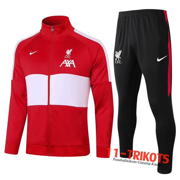 FC Liverpool Trainingsanzug (Jacke) Rot 2020 2021 | 11-trikots