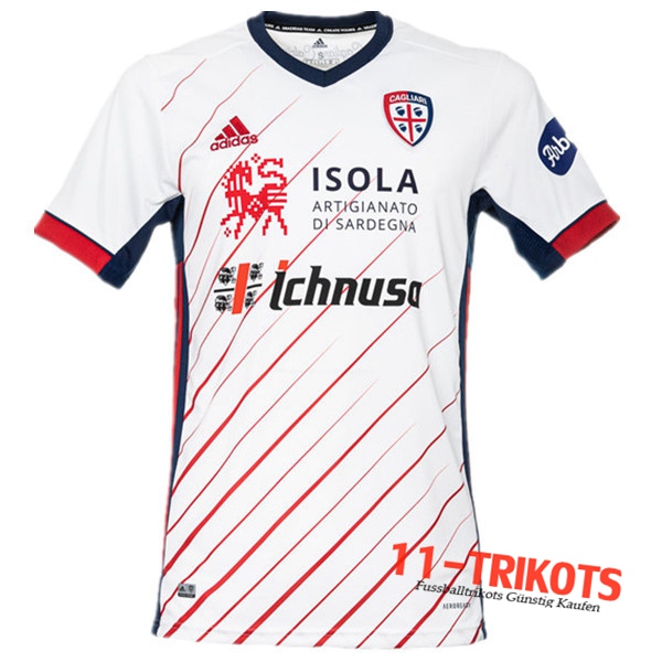 Fussball Cagliari Auswärtstrikot 2020 2021 | 11-trikots