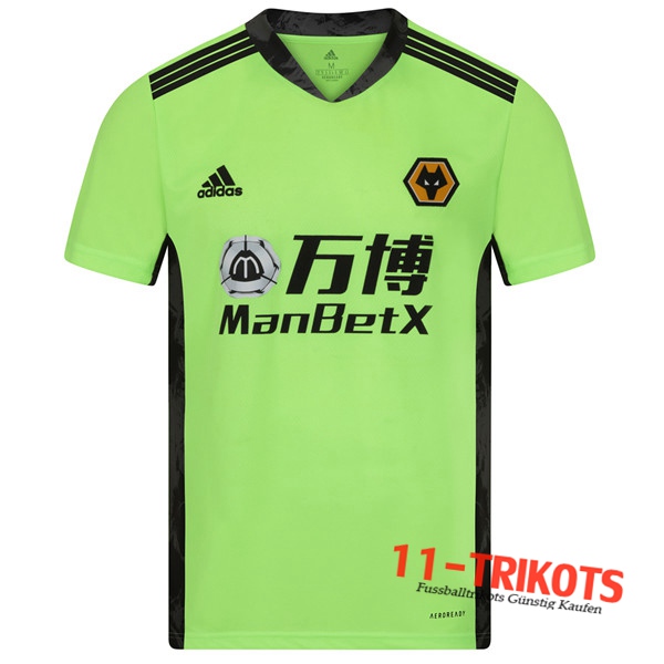 Fussball Wolves Torwart 2020 2021 | 11-trikots