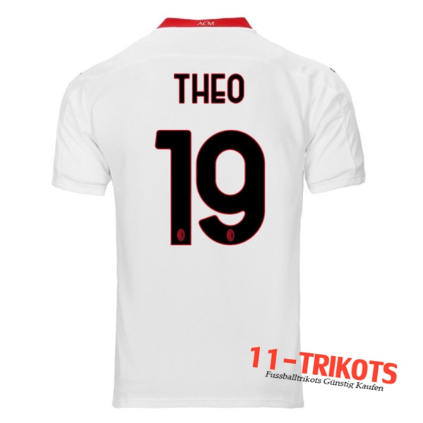 Fussball Milan AC (THEO 19) Auswärtstrikot 2020 2021 | 11-trikots