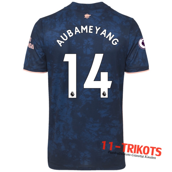 Fussball Arsenal (Aubameyang 14) Thirdtrikot 2020 2021 | 11-trikots