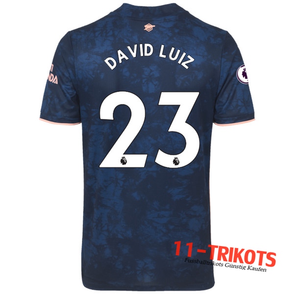 Fussball Arsenal (David Luiz 23) Thirdtrikot 2020 2021 | 11-trikots