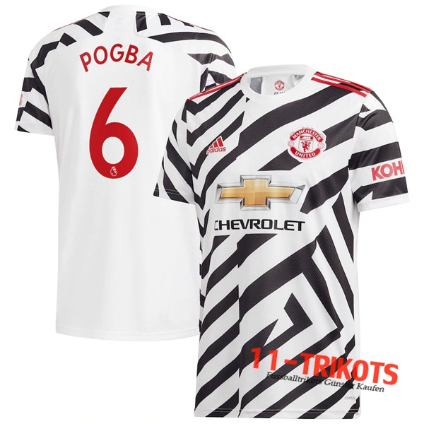 Fussball Manchester United (Pogba 6) Thirdtrikot 2020 2021 | 11-trikots