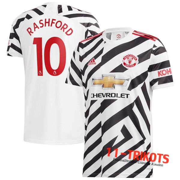 Fussball Manchester United (Rashford 10) Thirdtrikot 2020 2021 | 11-trikots