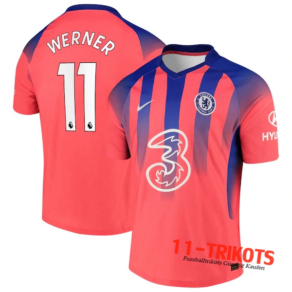 Fussball FC Chelsea (Werner 11) Thirdtrikot 2020 2021 | 11-trikots
