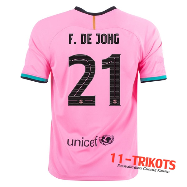 Fussball FC Barcelona (F.DE JONG 21) Thirdtrikot 2020 2021 | 11-trikots