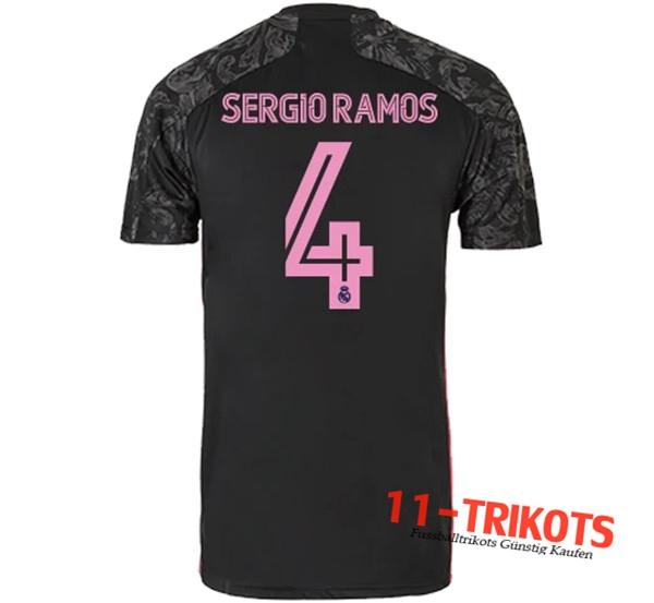 Fussball Real Madrid (SERGIO RAMOS 4) Thirdtrikot 2020 2021 | 11-trikots