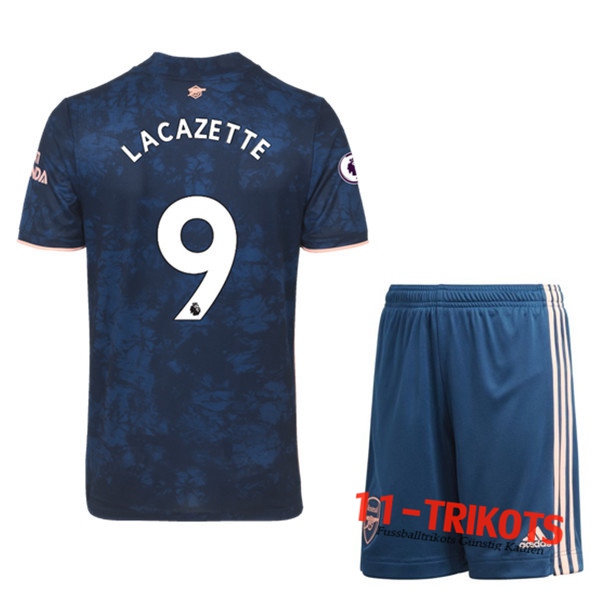 Neuestes Fussball Arsenal (Lacazette 9) Kinder Third 2020 2021 | 11-trikots