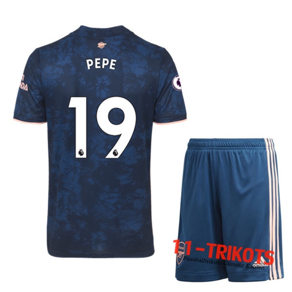 Neuestes Fussball Arsenal (Pepe 19) Kinder Third 2020 2021 | 11-trikots