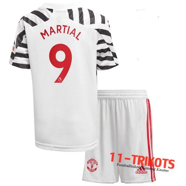 Neuestes Fussball Manchester United (Martial 9) Kinder Third 2020 2021 | 11-trikots