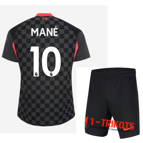 Neuestes Fussball FC Liverpool (MANÉ 10) Kinder Third 2020 2021 | 11-trikots