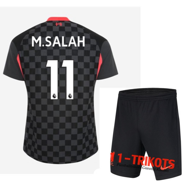 Neuestes Fussball FC Liverpool (M.SALAH 11) Kinder Third 2020 2021 | 11-trikots