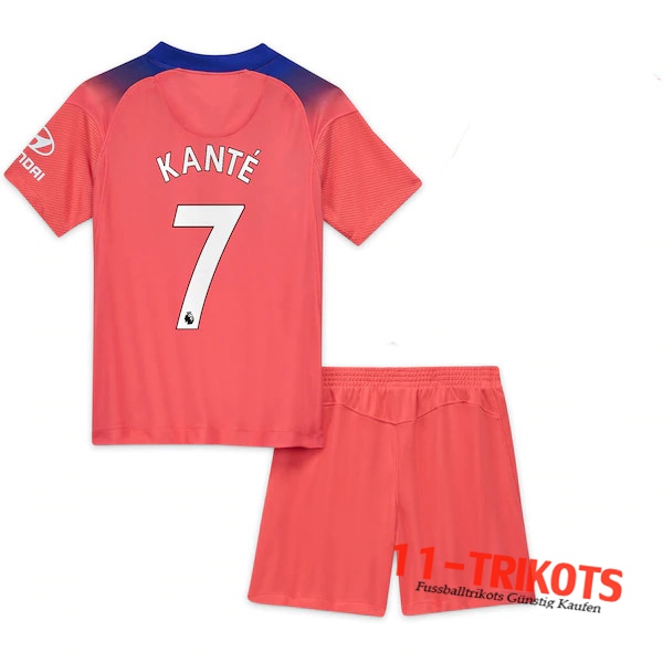 Neuestes Fussball FC Chelsea (Kanté 7) Kinder Third 2020 2021 | 11-trikots