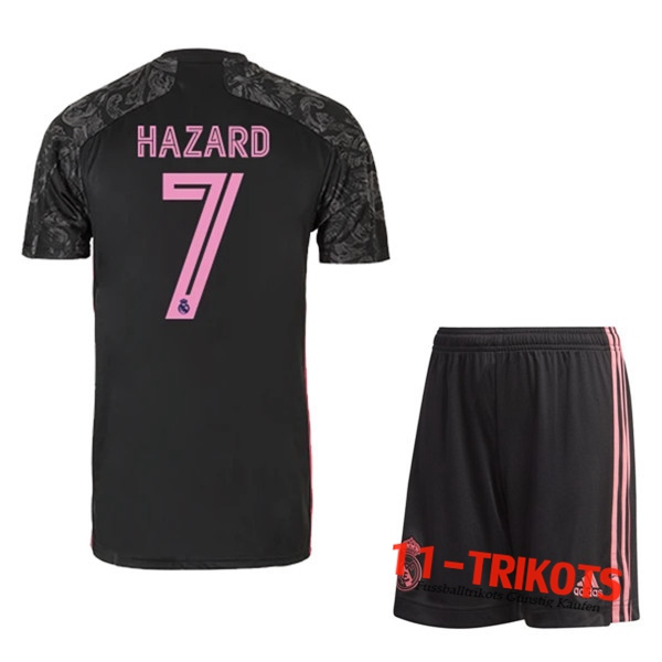 Neuestes Fussball Real Madrid (HAZARD 7) Kinder Third 2020 2021 | 11-trikots