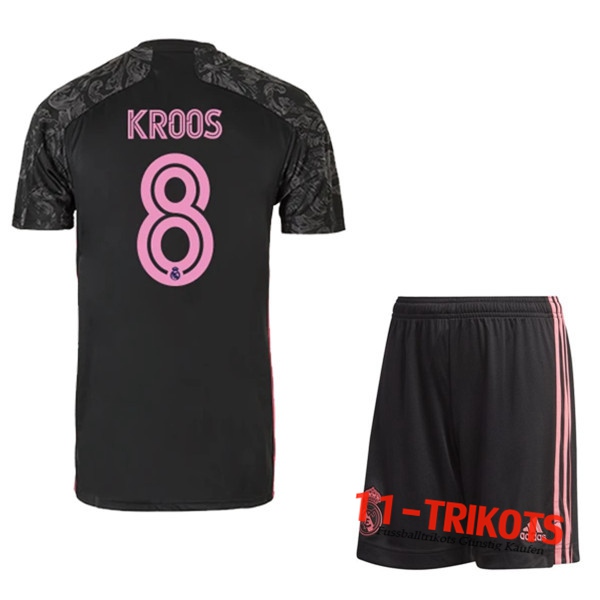 Neuestes Fussball Real Madrid (KROOS 8) Kinder Third 2020 2021 | 11-trikots