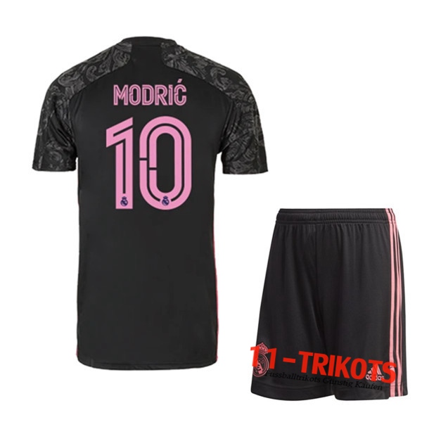 Neuestes Fussball Real Madrid (MODRIC 10) Kinder Third 2020 2021 | 11-trikots