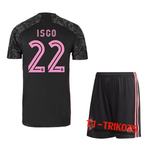 Neuestes Fussball Real Madrid (ISCO 22) Kinder Third 2020 2021 | 11-trikots