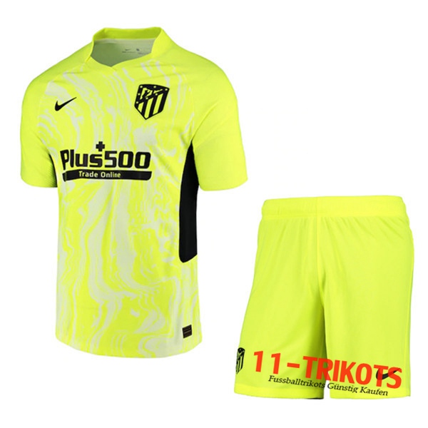 Neuestes Fussball Atletico Madrid Kinder Third 2020 2021 | 11-trikots