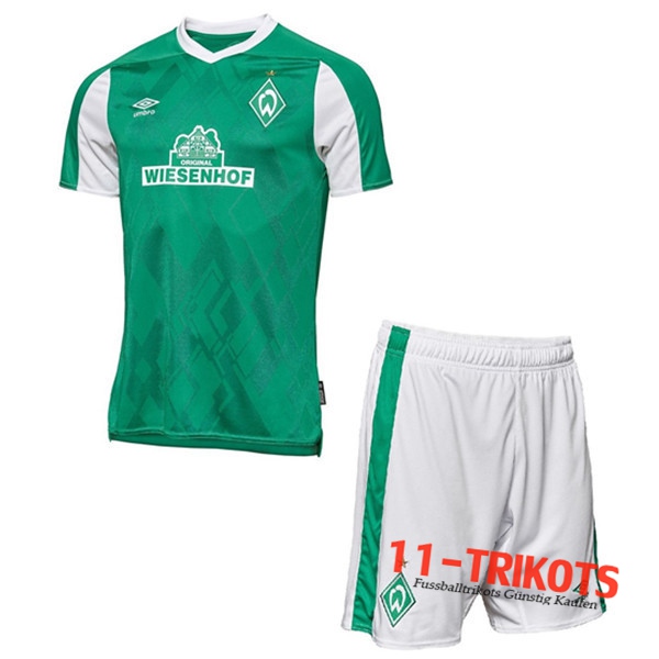 Neuestes Fussball Werder Bremen Kinder Heimtrikot 2020 2021 | 11-trikots