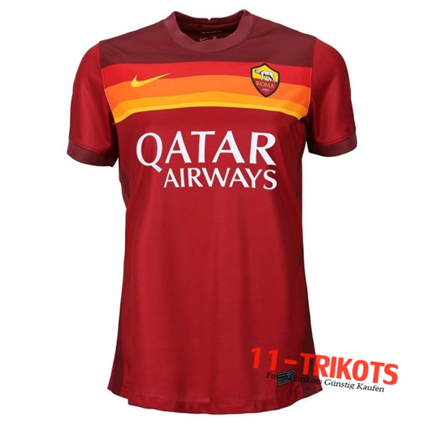 Neues AS Roma Damen Heimtrikot 2020/2021 Kurzarm Erstellen