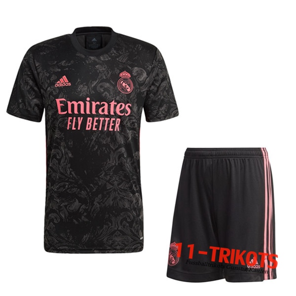 Zusammen Fussball Real Madrid Thirdtrikot + Short 2020 2021 | 11-trikots