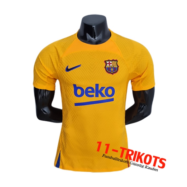 FC Barcelona Trainingstrikot Gelb 2022/2023