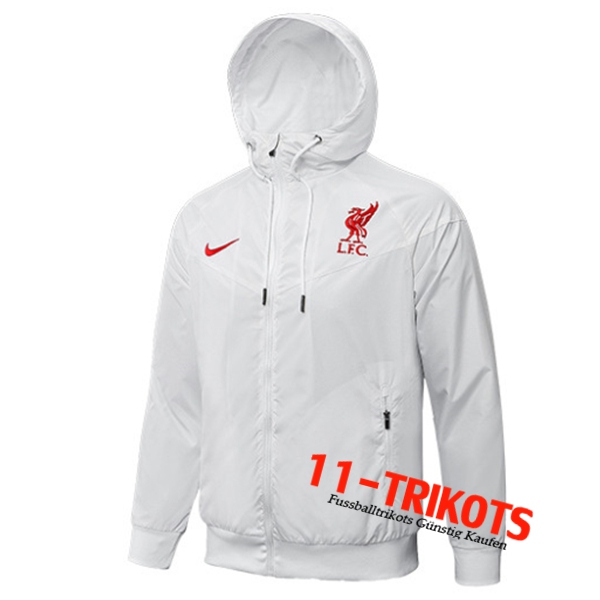 FC Liverpool Windjacke Weiß 2022/2023