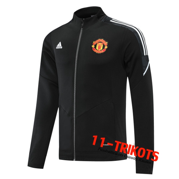 Manchester United Trainingsjacke Schwarz 2022/2023