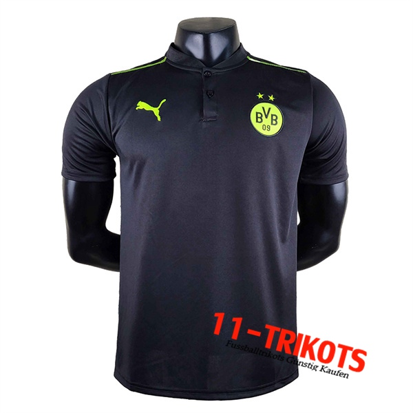 Dortmund Poloshirt BVB Schwarz 2022/2023