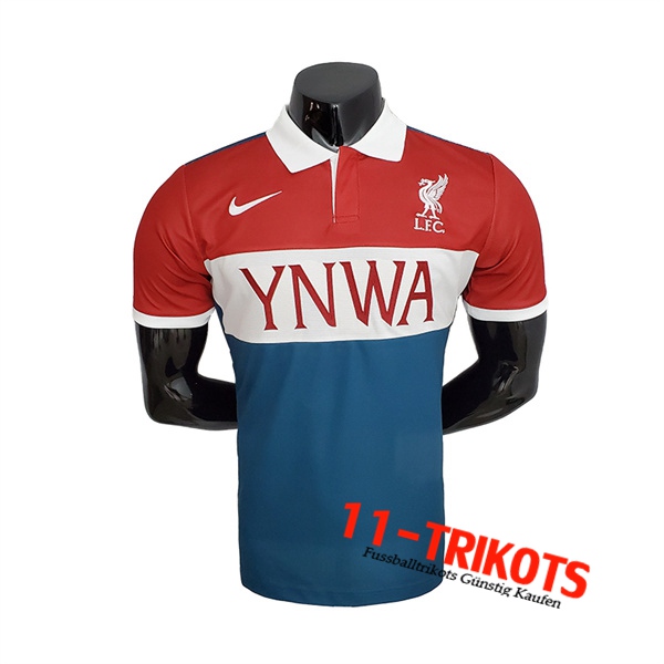 FC Liverpool Poloshirt Rot/Weiß/Blau 2022/2023