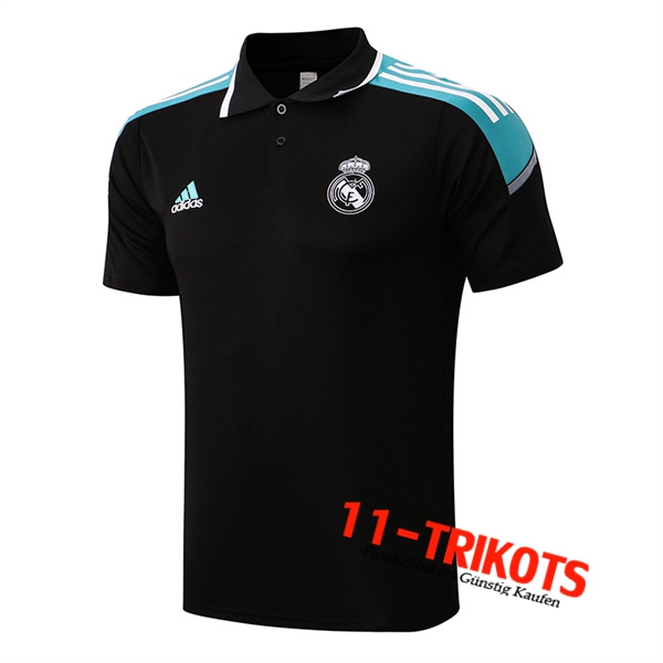 Real Madrid Poloshirt Schwarz 2022/2023