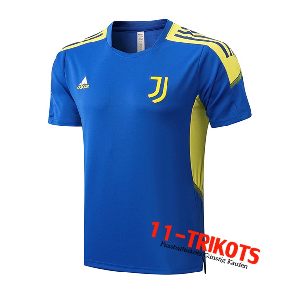 Juventus Trainingstrikot Blau/Gelb 2022/2023