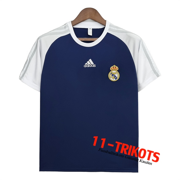 Real Madrid Trainingstrikot Weiß/Blau 2022/2023