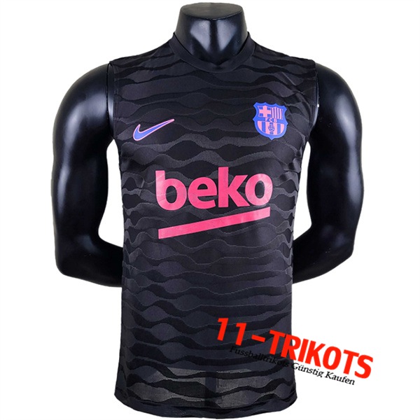 FC Barcelona Trainings-Tanktop Schwarz 2022/2023