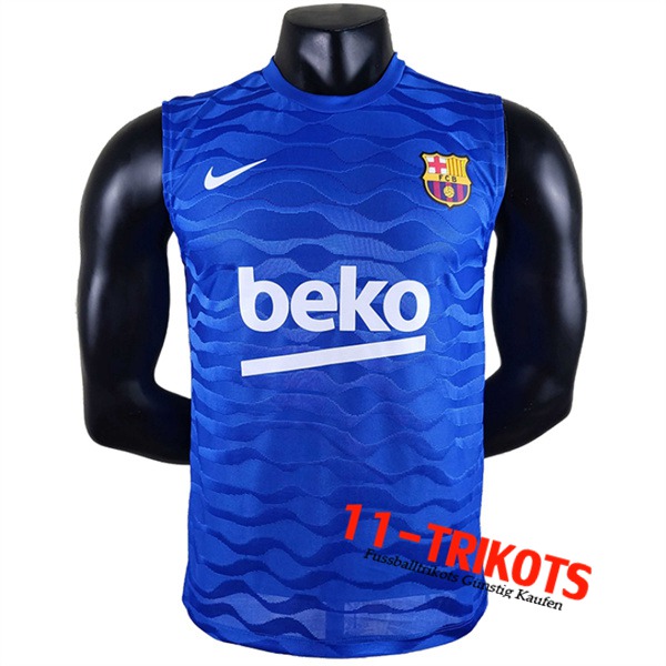 FC Barcelona Trainings-Tanktop Blau 2022/2023