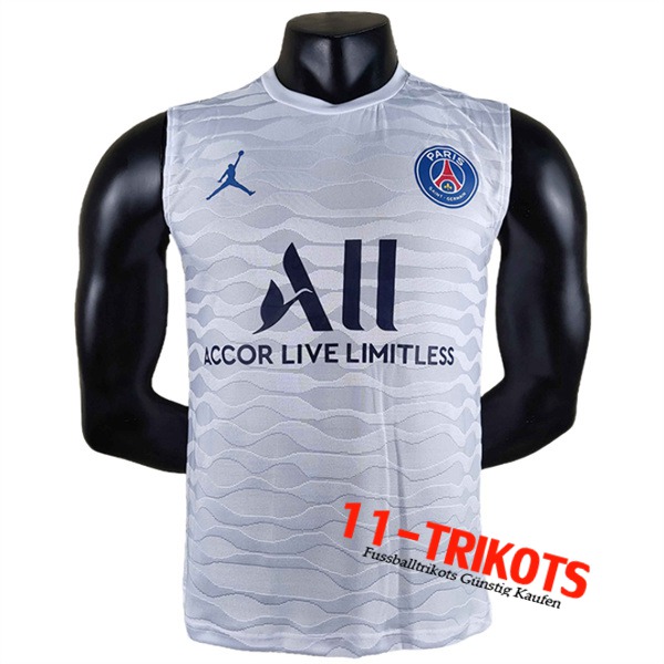 Jordan PSG Trainings-Tanktop Weiß 2022/2023