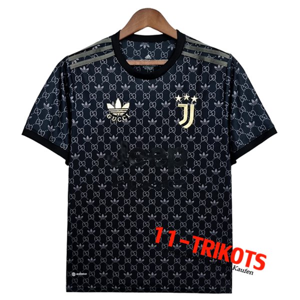 Juventus Trainingstrikot GUCC Schwarz 2022/2023