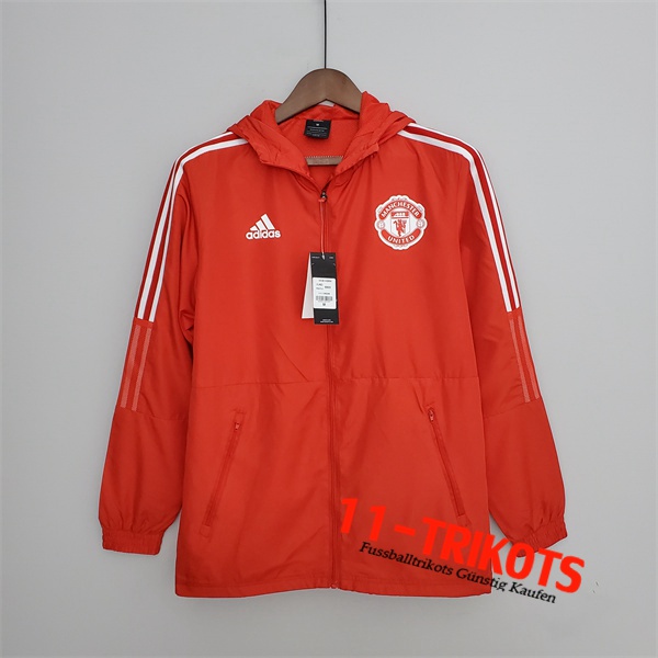 Manchester United Windjacke Rot 2022/2023