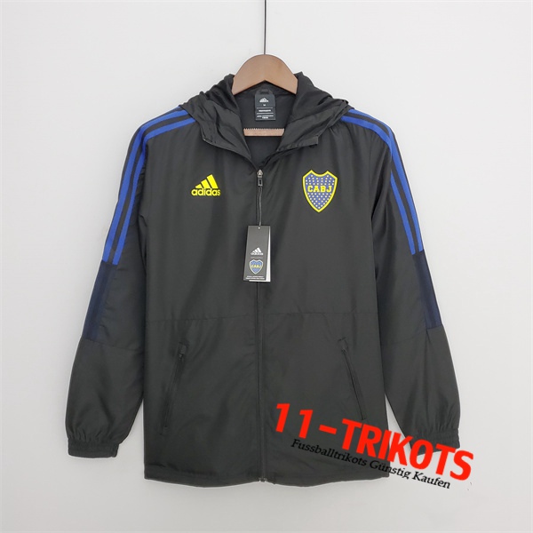 Boca Juniors Windjacke Schwarz 2022/2023