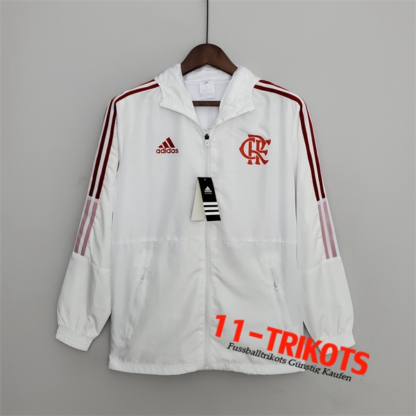 Flamengo Windjacke Weiß 2022/2023