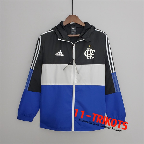 Flamengo Windjacke Weiß/Blue/Schwarz 2022/2023