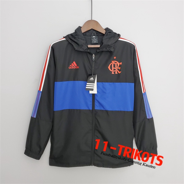 Flamengo Windjacke Blue/Schwarz 2022/2023