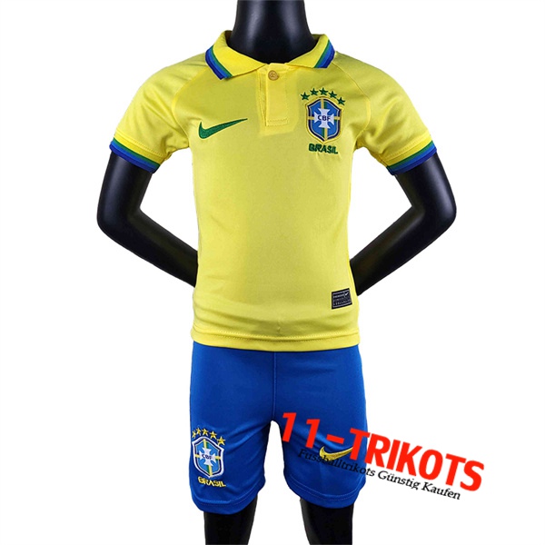 Brazilië Kinder Heimtrikot 2022/2023