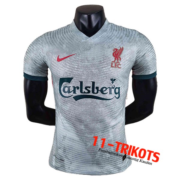 FC Liverpool Trainingstrikot Player Version Grau 2022/2023