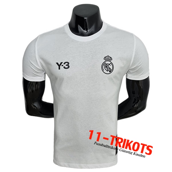 Real Madrid Trainingstrikot Y3 Weiß 2022/2023