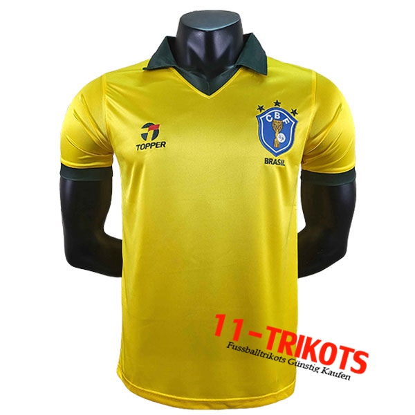 Brasilien Retro Heimtrikot Coupe du monde 1986