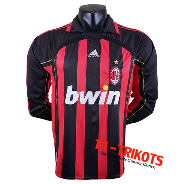 AC Milan Retro Heimtrikot Langarms 2006